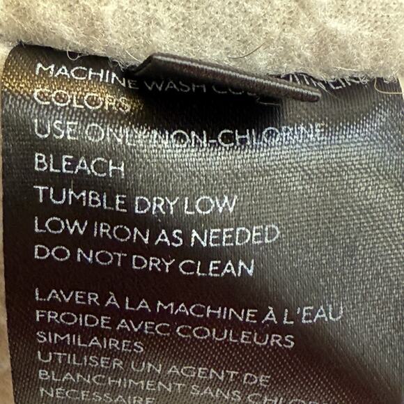 Urban Outfitters Posie Fleece Half Zip Sweatshirt Top Sz M Cropped Ivory & Black - Picture 8 of 8